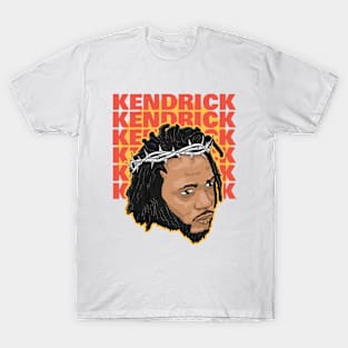 Kendrick Lamar Head Cartoon Style T-Shirt